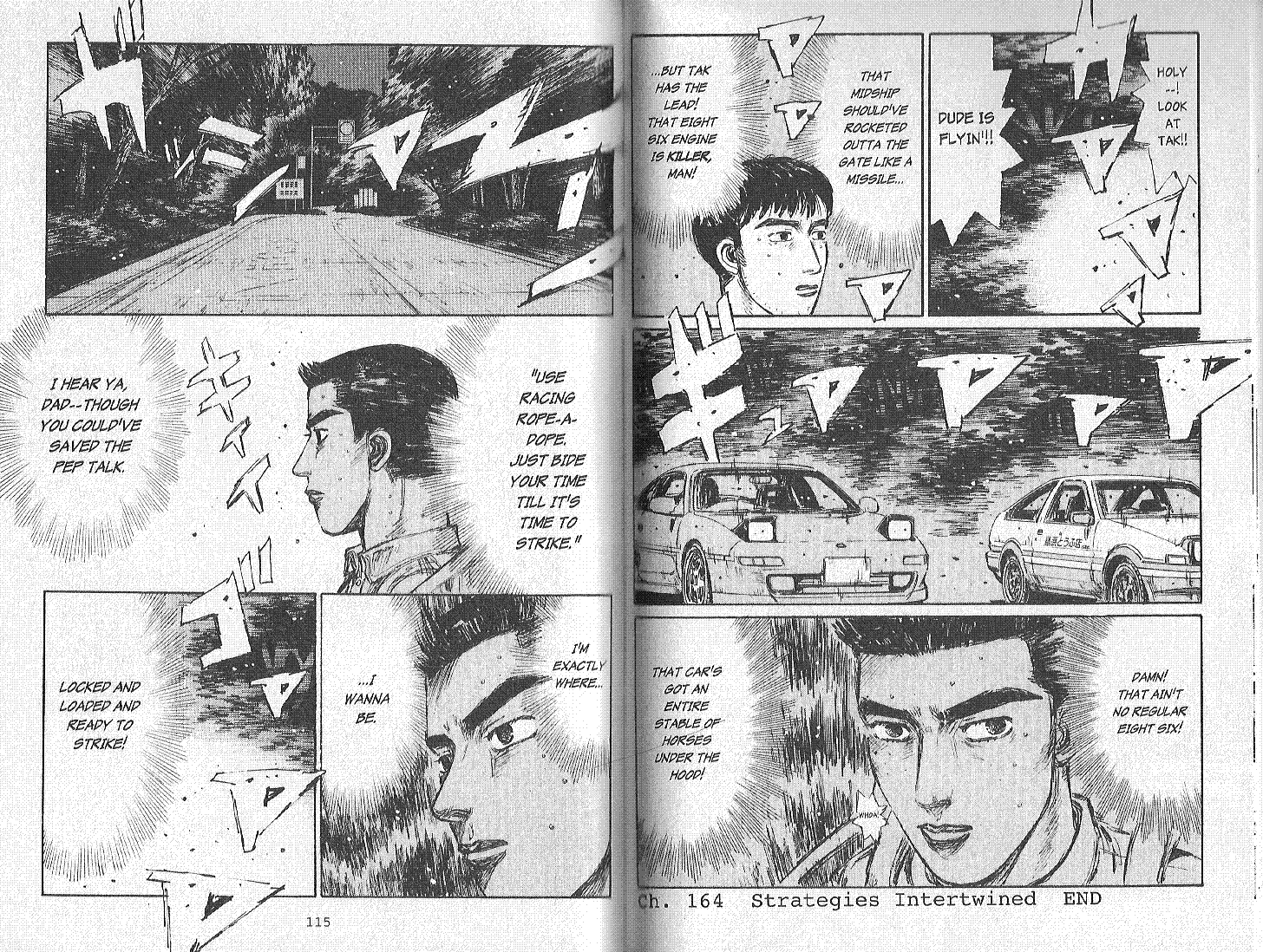 Initial D Chapter 164 page 11 - Chapter 164