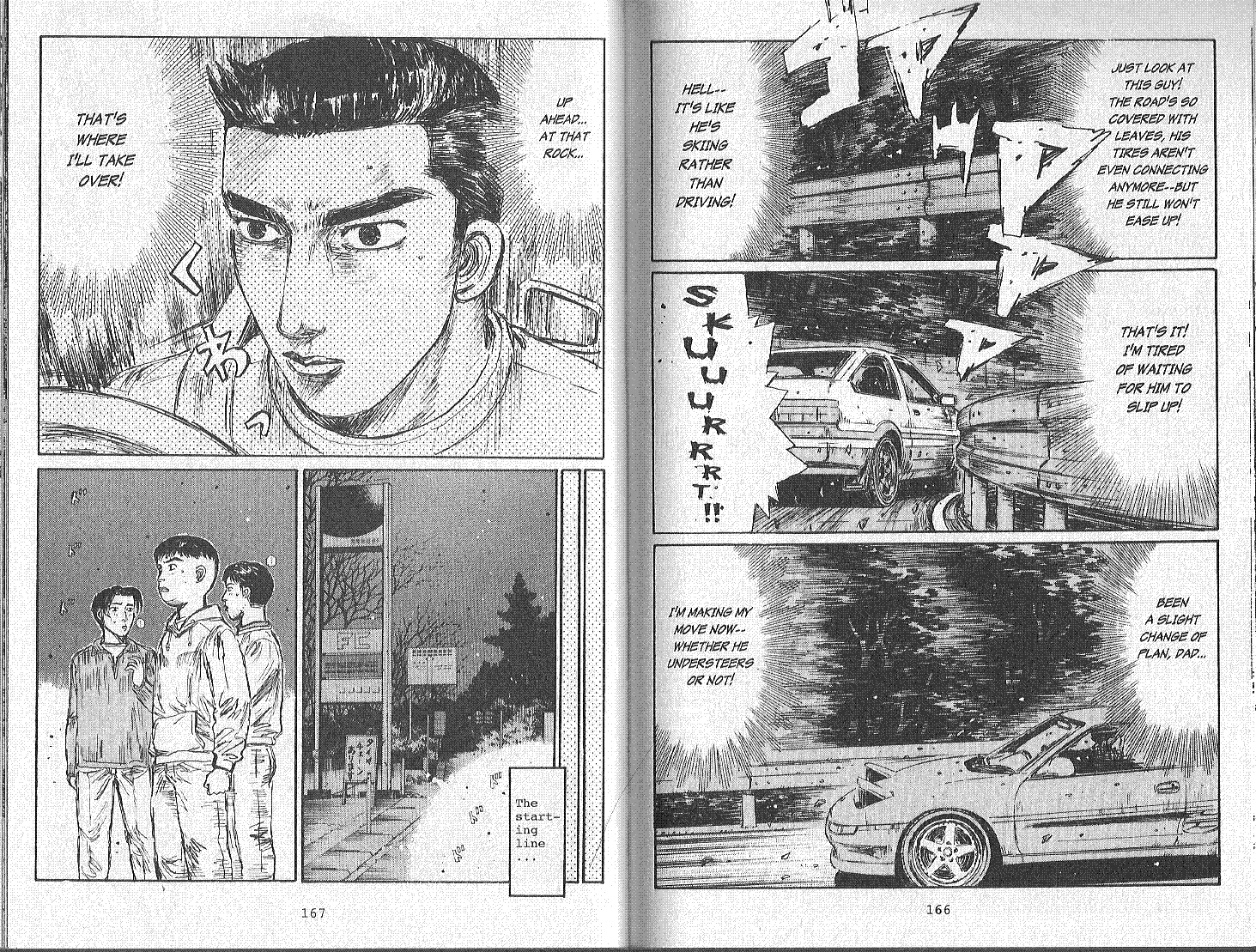 Initial D Chapter 167 page 8 - Chapter 167