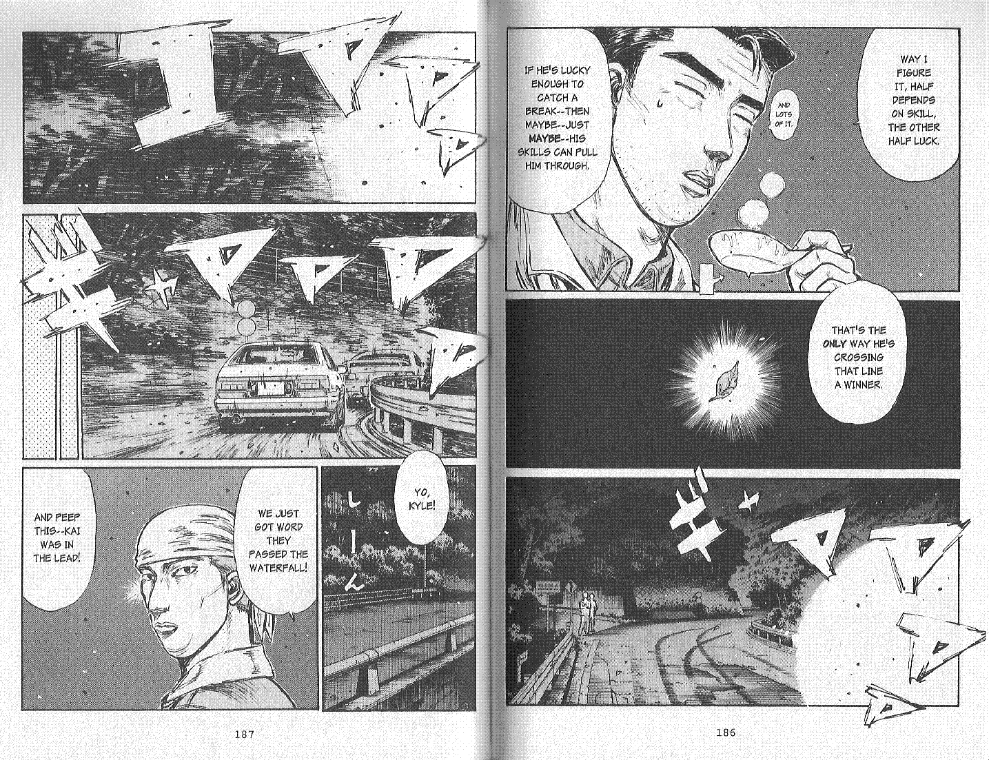 Initial D Chapter 168 page 8 - Chapter 168