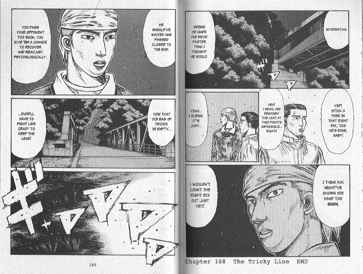 Initial D Chapter 168 page 9 - Chapter 168