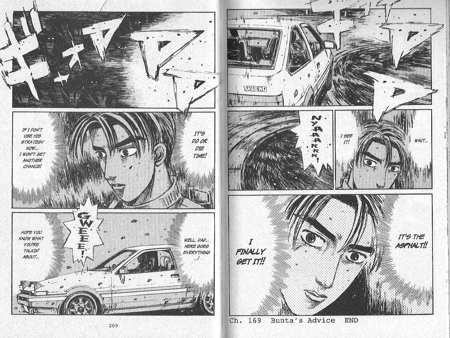 Initial D Chapter 169 page 10 - Chapter 169