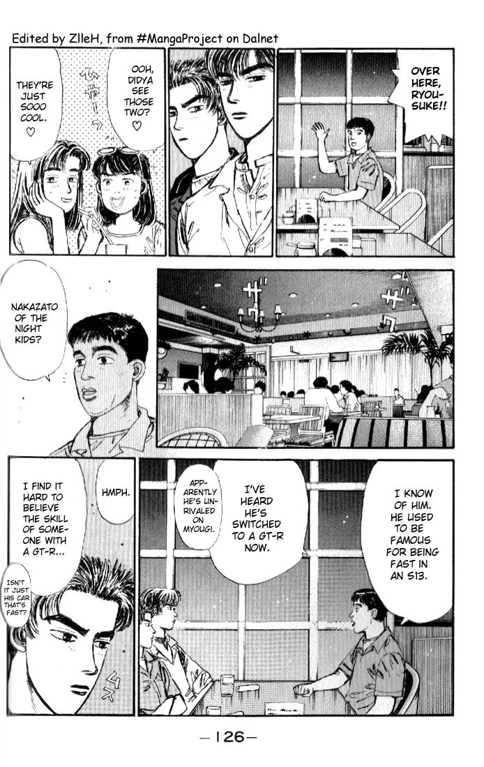 Initial D Chapter 17 page 4 - Chapter 17: A New Challenger!!