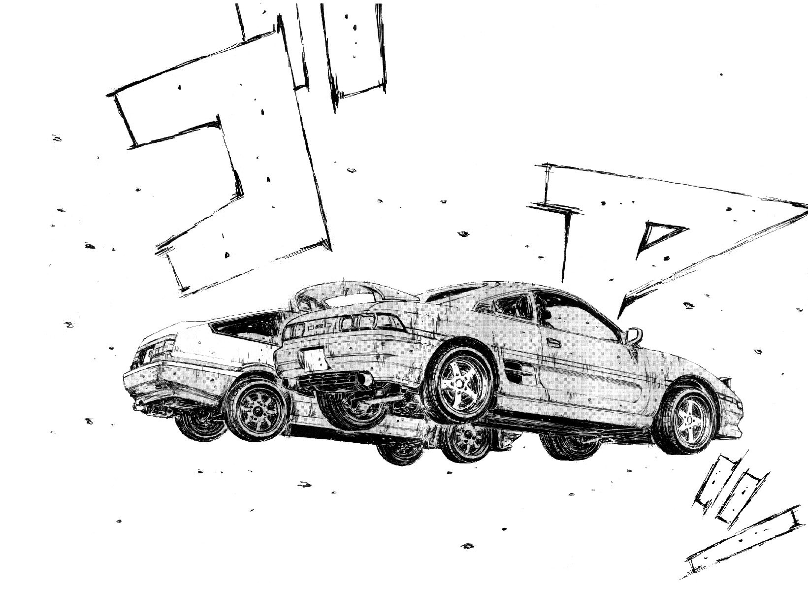 Initial D Chapter 171 page 8 - Chapter 171