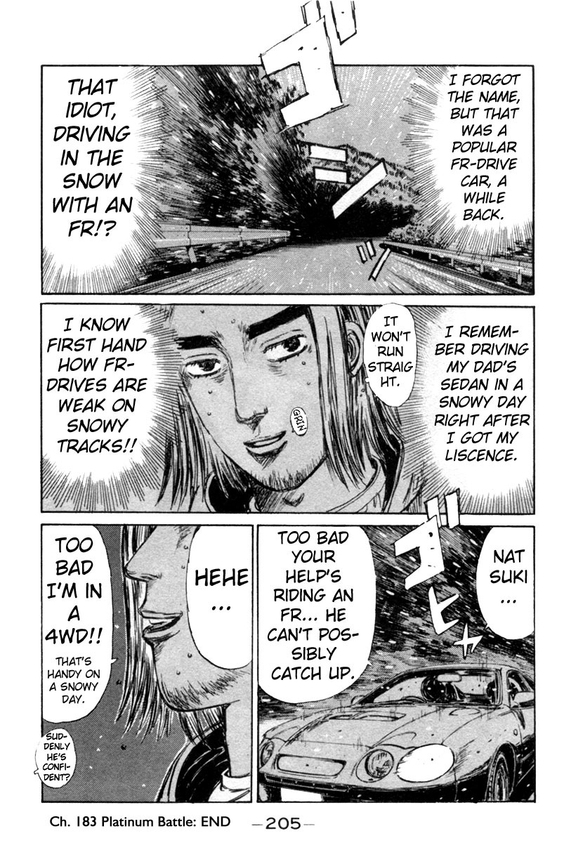 Initial D Chapter 183 page 14 - Chapter 183