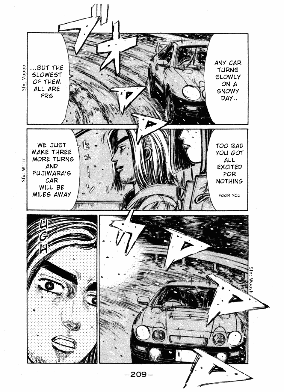 Initial D Chapter 184 page 4 - Chapter 184