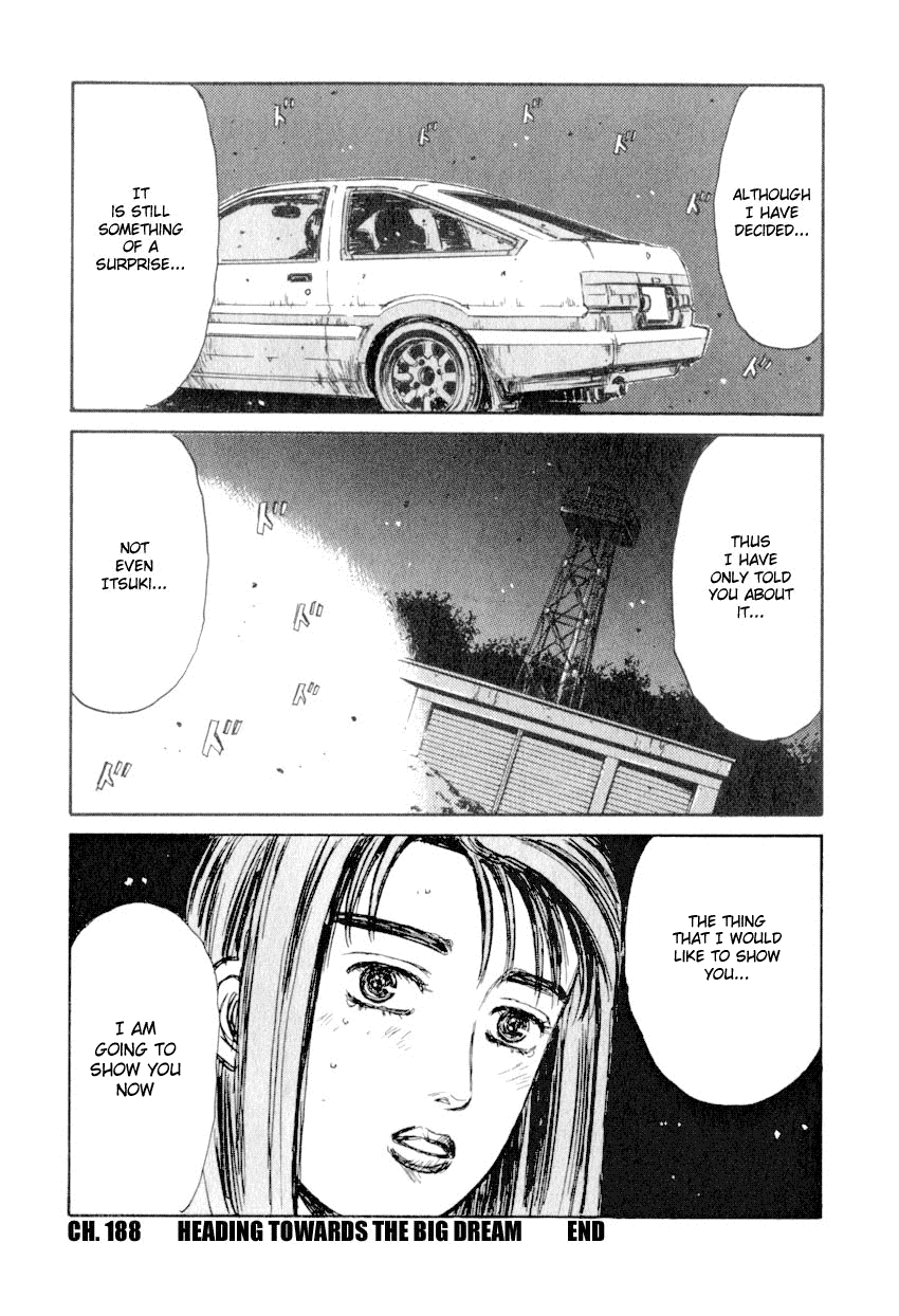 Initial D Chapter 188 page 18 - Chapter 188
