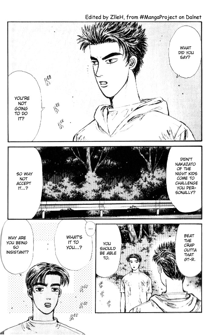 Initial D Chapter 19 page 2 - Chapter 19: I'm Not Afraid of No GT-R!!