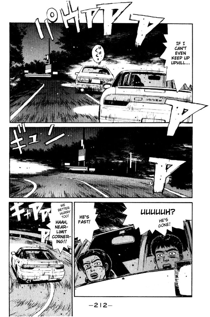 Initial D Chapter 21 page 8 - Chapter 21: The GT-R's Weak Spot