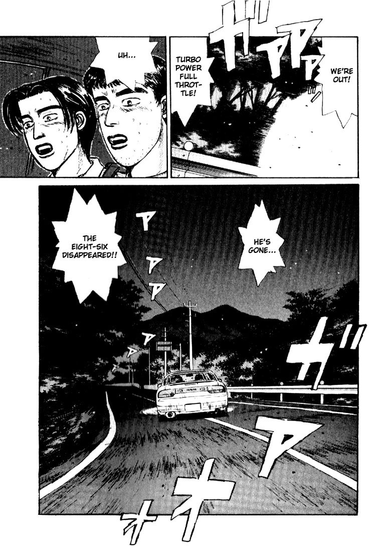 Initial D Chapter 21 page 9 - Chapter 21: The GT-R's Weak Spot