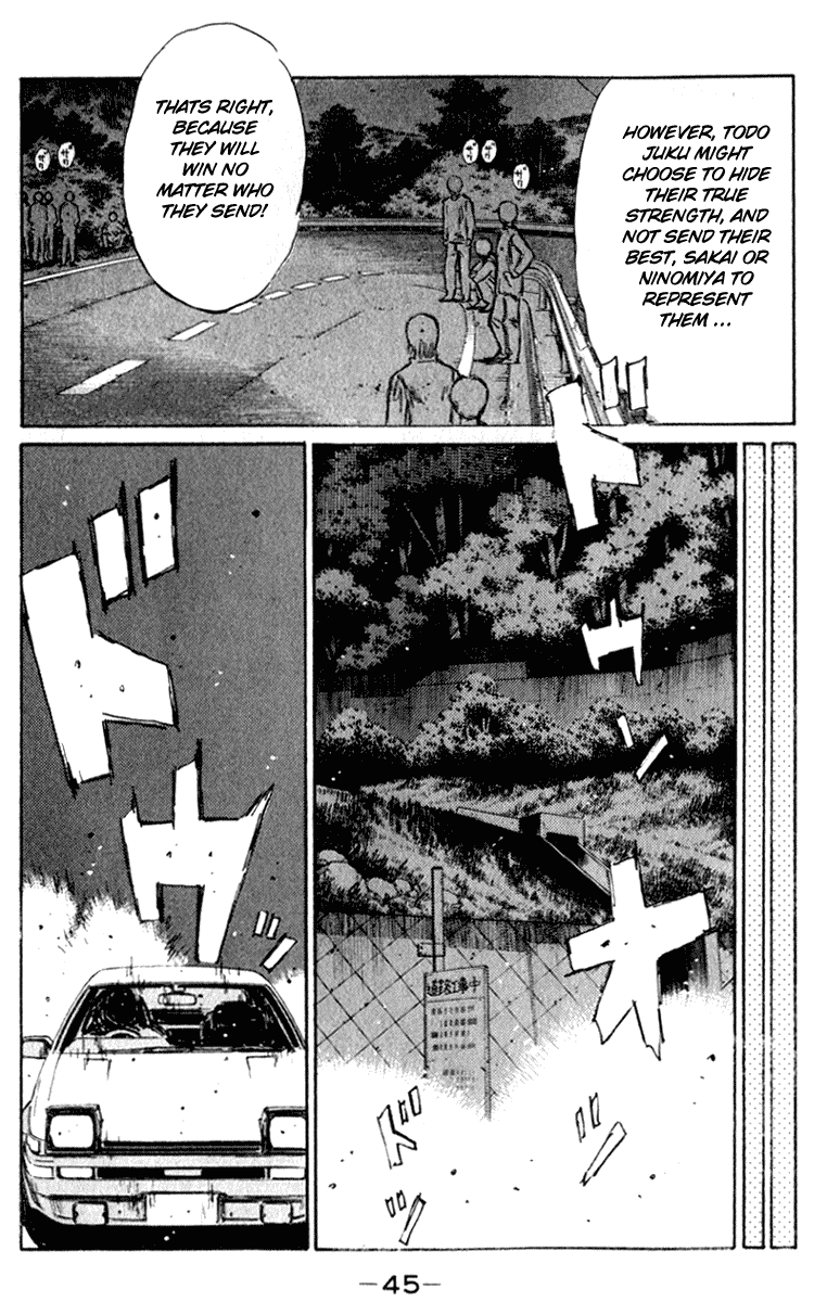 Initial D Chapter 215 page 10 - Chapter 215