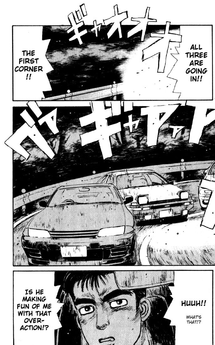 Initial D Chapter 22 page 16 - Chapter 22: Takumi's Full Throttle Drift