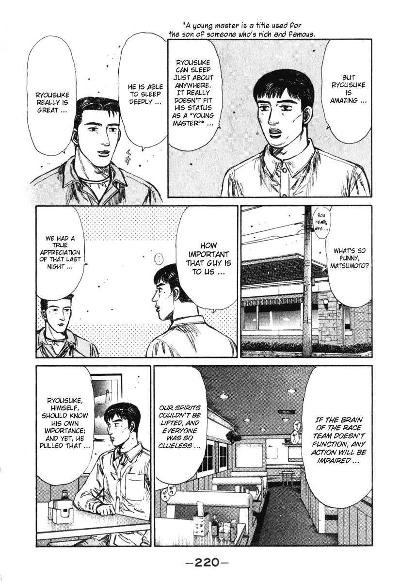 Initial D Chapter 242 page 8 - Chapter 242