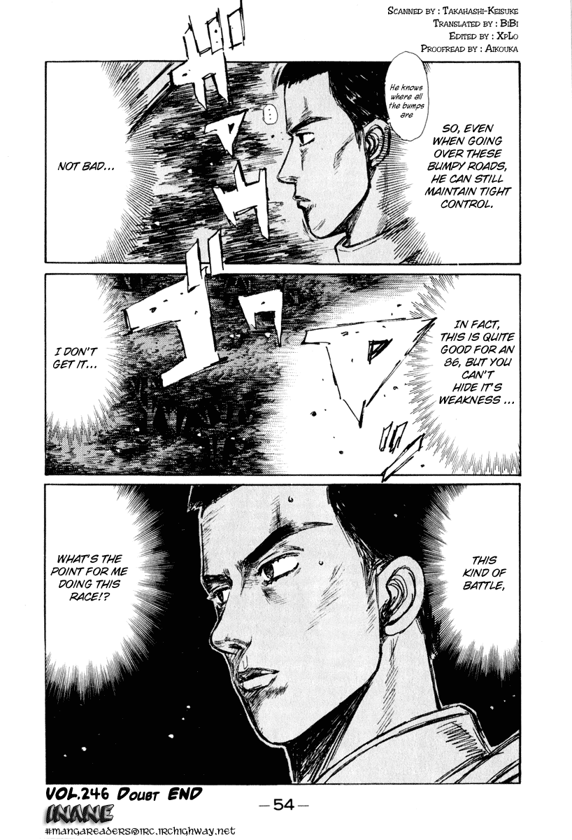 Initial D Chapter 246 page 11 - Chapter 246