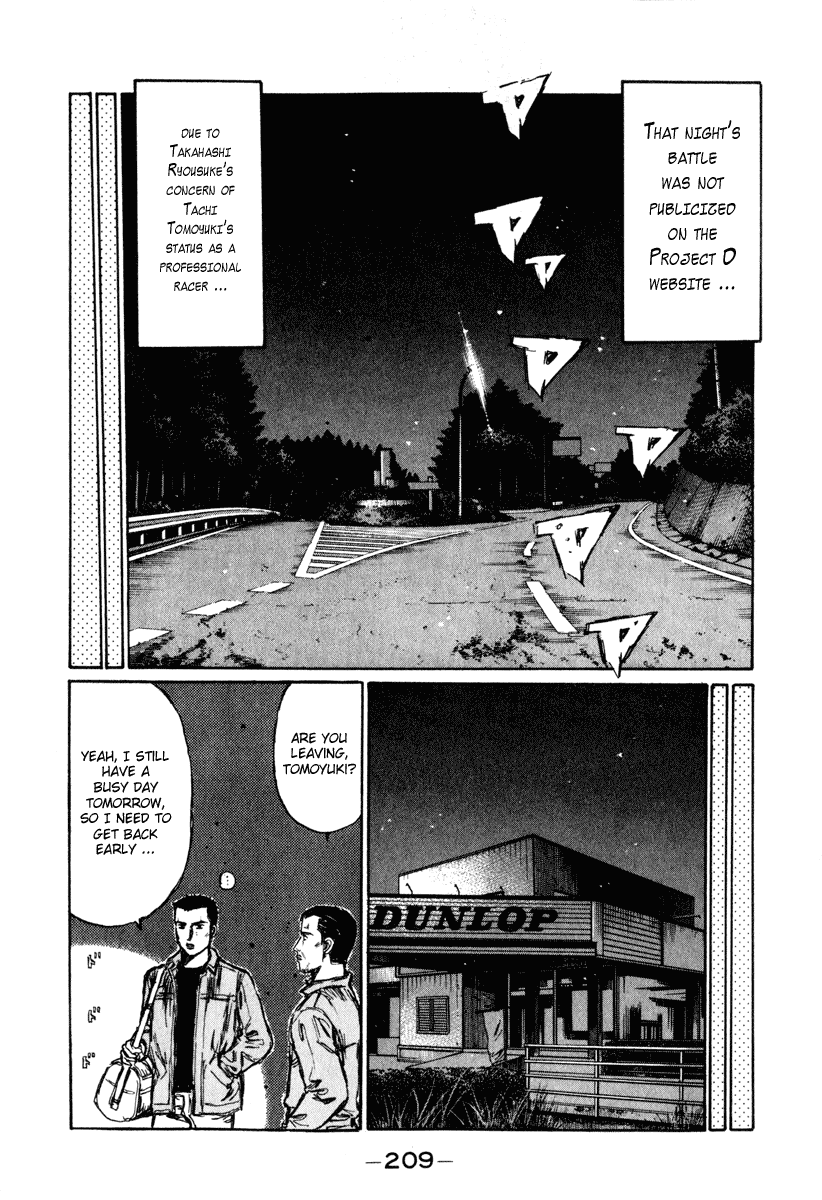 Initial D Chapter 257 page 10 - Chapter 257