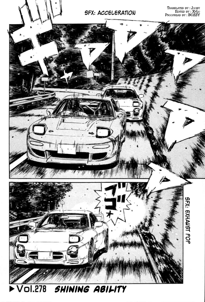Initial D Chapter 278 page 1 - Chapter 278