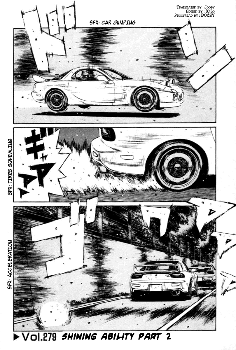 Initial D Chapter 279 page 1 - Chapter 279