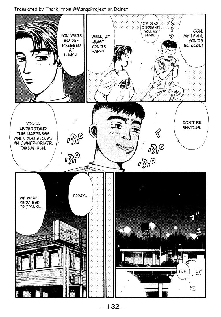 Initial D Chapter 28 page 10 - Chapter 28: Friendship-Power Levin Race!!