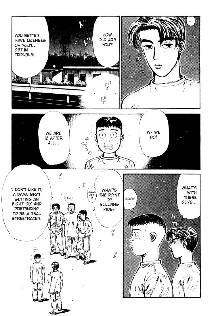 Initial D Chapter 28 page 13 - Chapter 28: Friendship-Power Levin Race!!