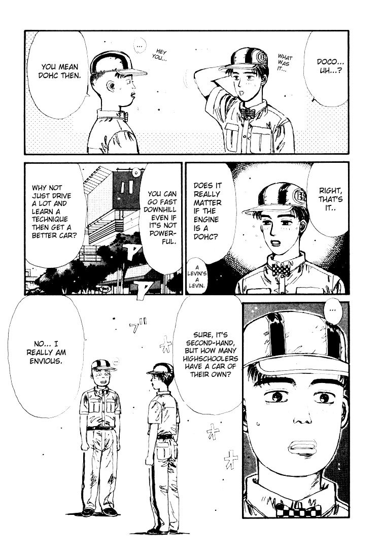 Initial D Chapter 28 page 3 - Chapter 28: Friendship-Power Levin Race!!