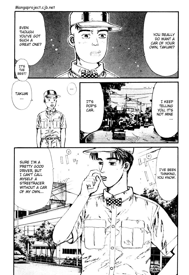 Initial D Chapter 28 page 4 - Chapter 28: Friendship-Power Levin Race!!