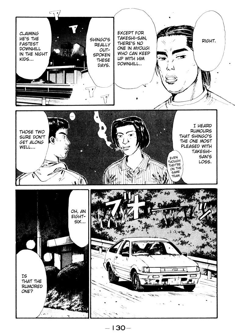 Initial D Chapter 28 page 8 - Chapter 28: Friendship-Power Levin Race!!