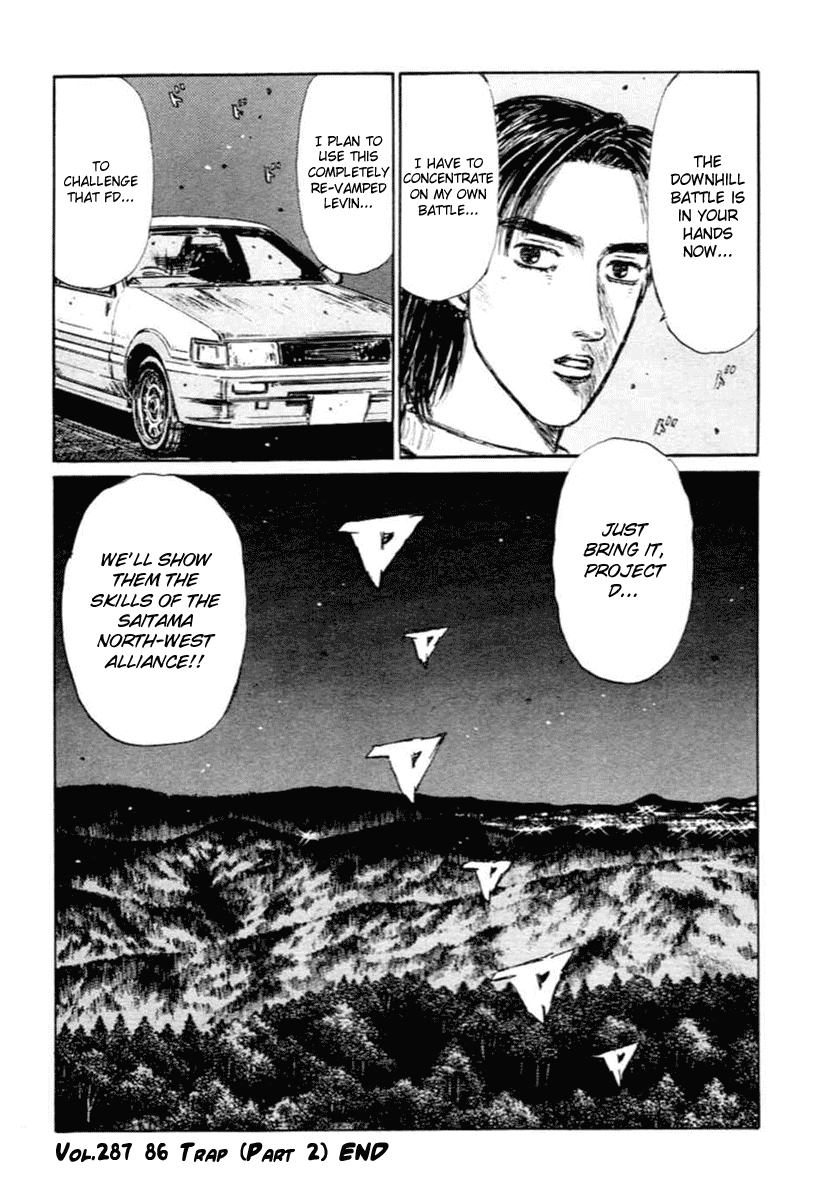 Initial D Chapter 287 page 11 - Chapter 287