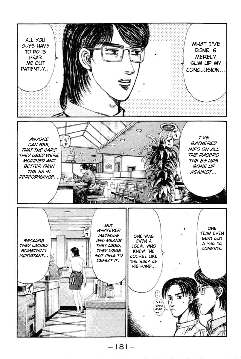 Initial D Chapter 287 page 2 - Chapter 287