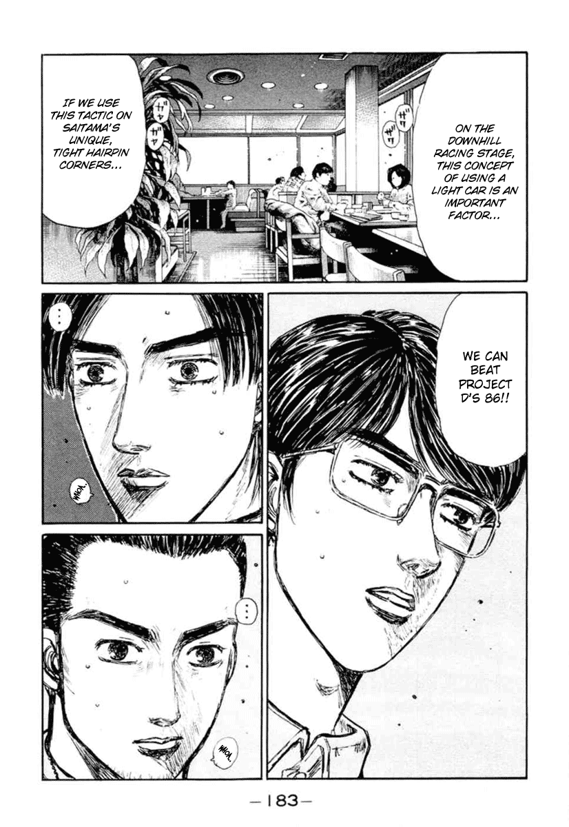 Initial D Chapter 287 page 4 - Chapter 287