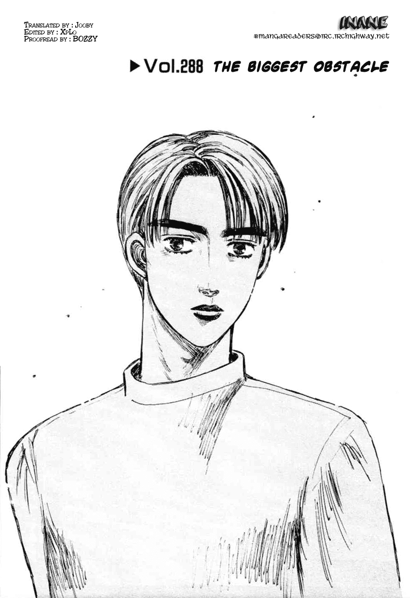 Initial D Chapter 288 page 1 - Chapter 288