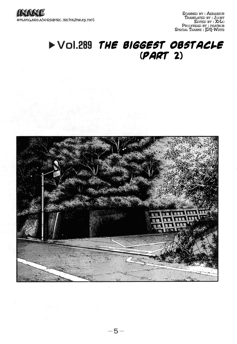 Initial D Chapter 289 page 4 - Chapter 289