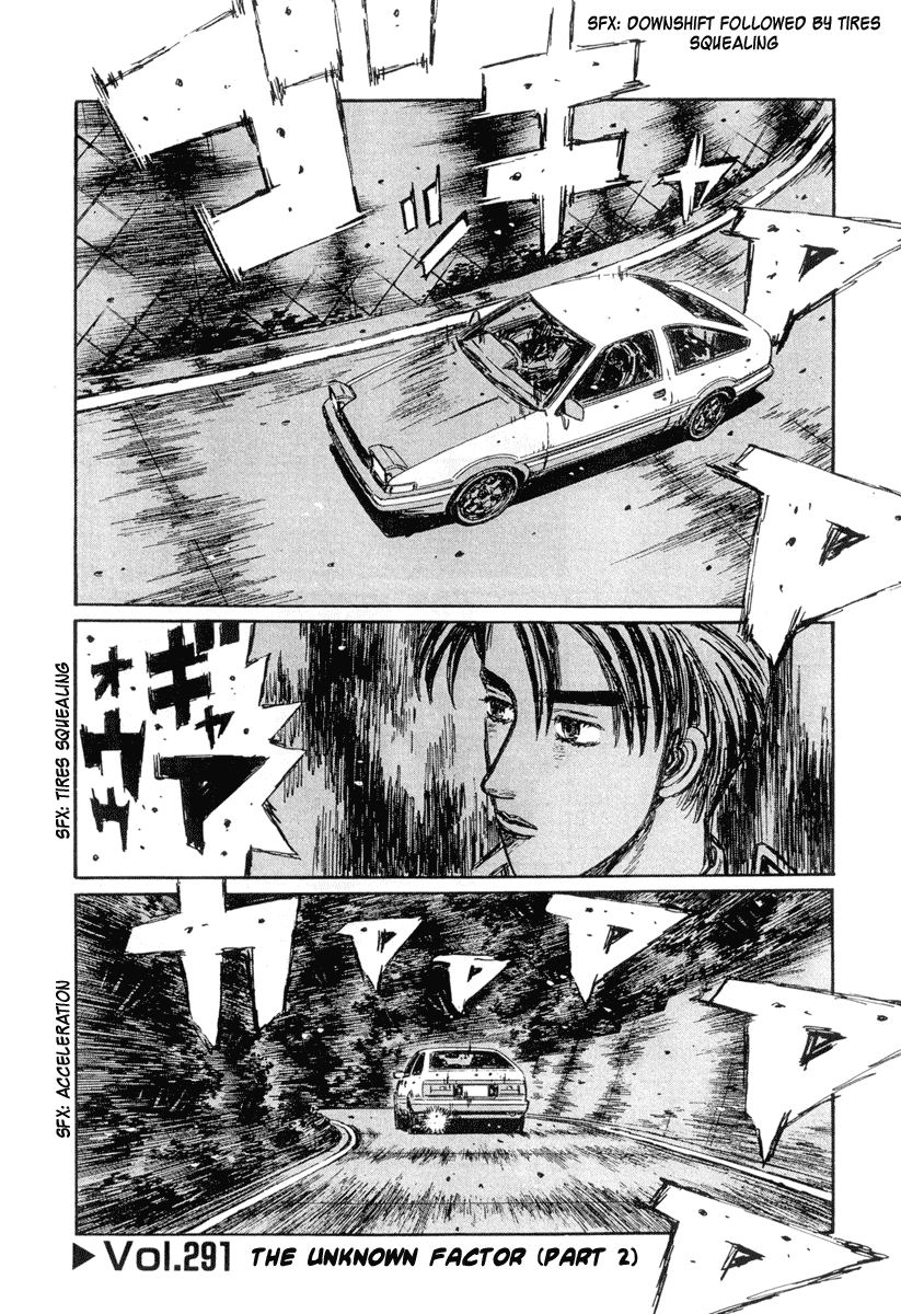 Initial D Chapter 291 page 1 - Chapter 291