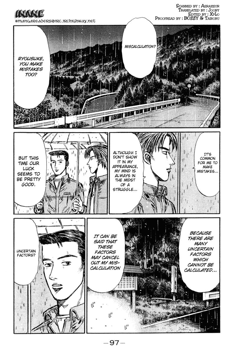 Initial D Chapter 296 page 1 - Chapter 296