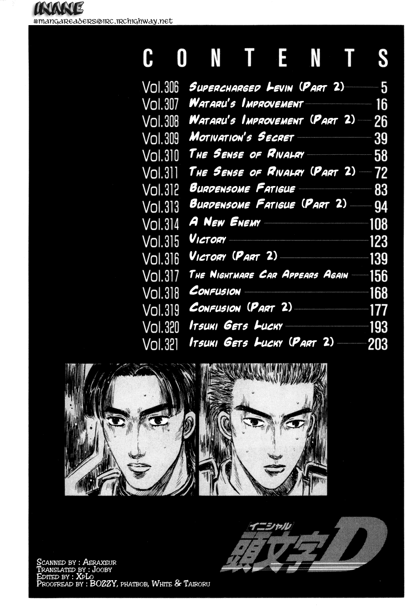 Initial D Chapter 306 page 4 - Chapter 306