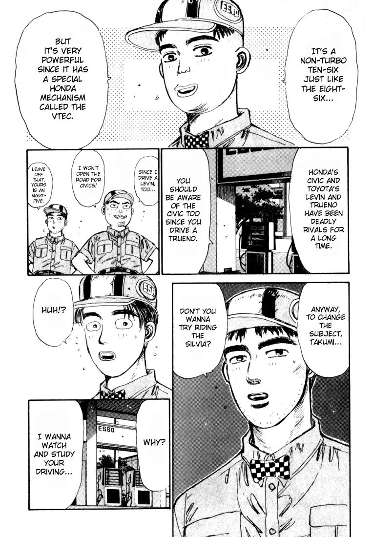 Initial D Chapter 31 page 13 - Chapter 31: Takumi vs. Shingo!