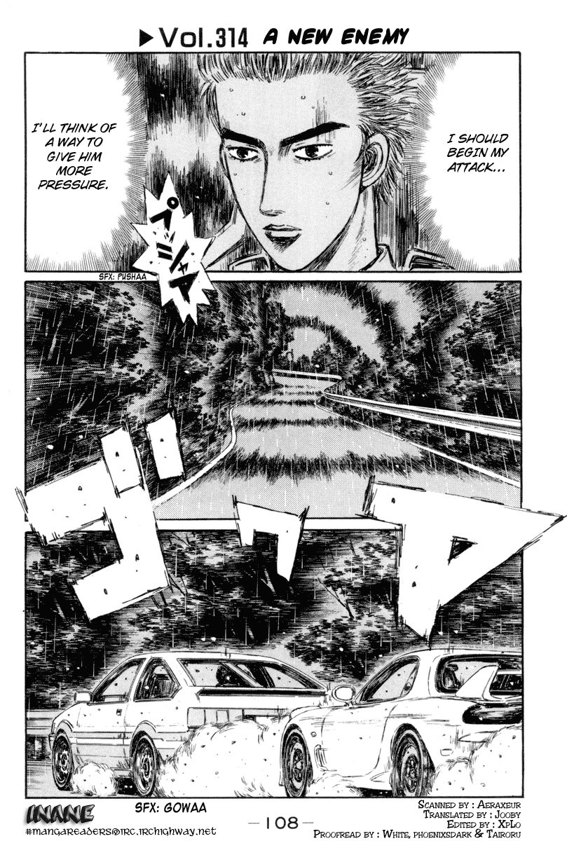 Initial D Chapter 314 page 1 - Chapter 314