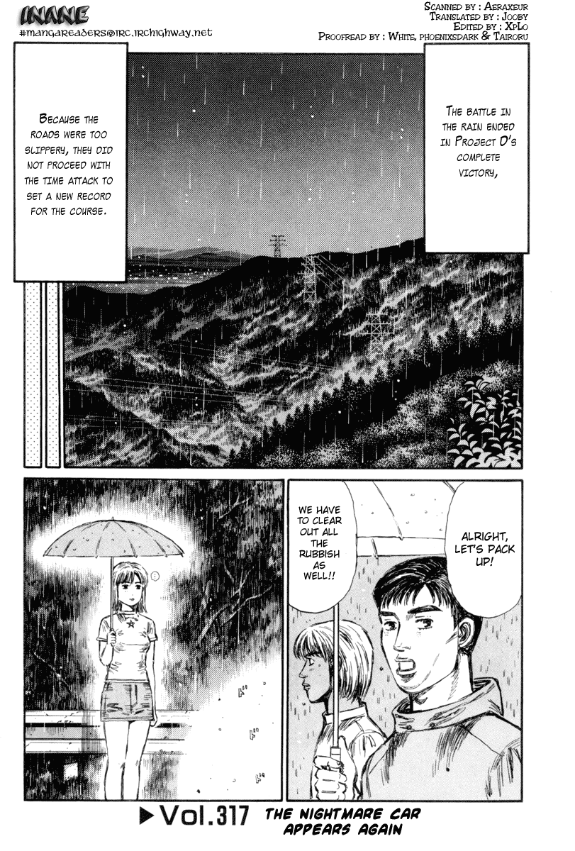 Initial D Chapter 317 page 1 - Chapter 317