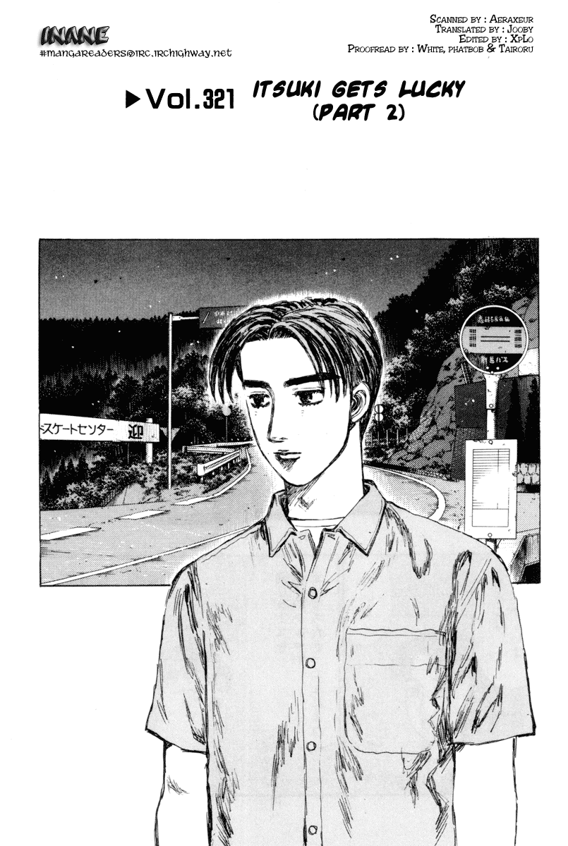 Initial D Chapter 321 page 1 - Chapter 321