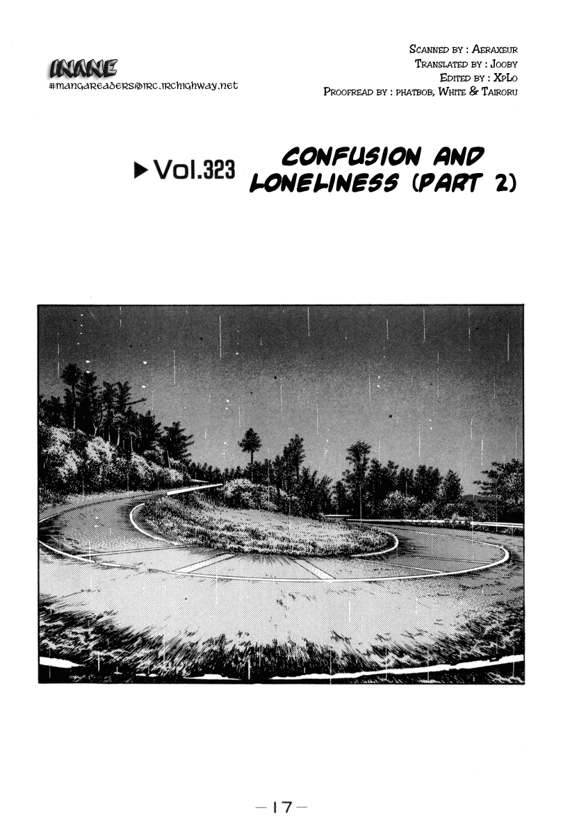 Initial D Chapter 323 page 1 - Chapter 323