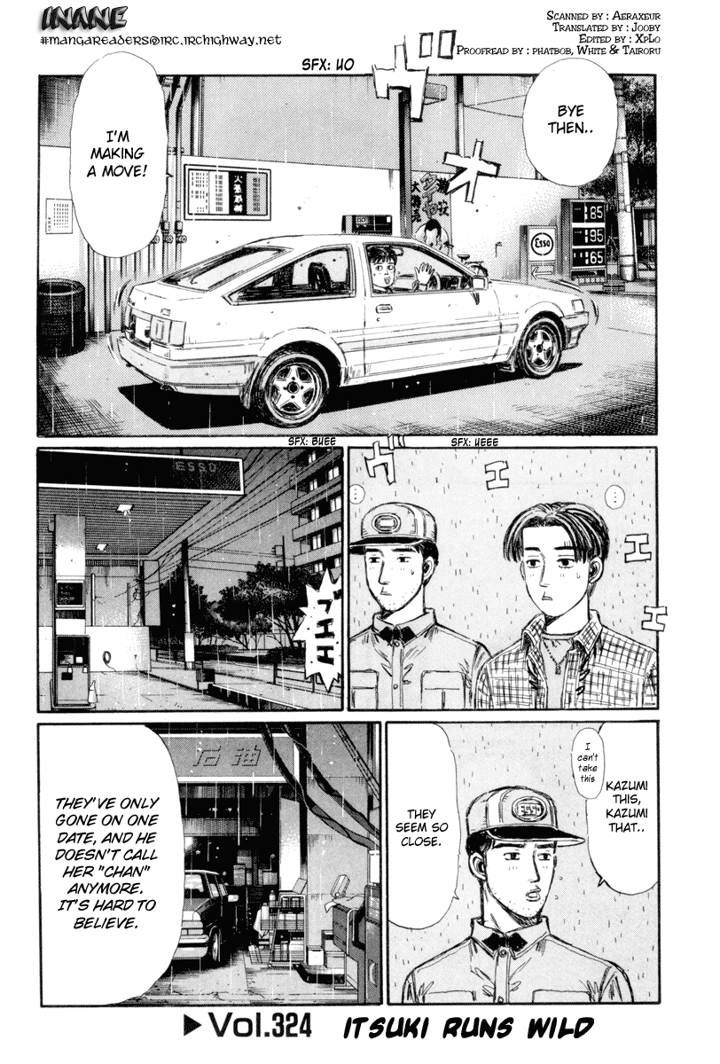 Initial D Chapter 324 page 1 - Chapter 324