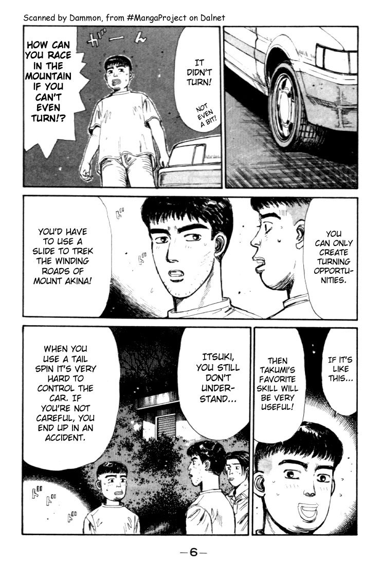 Initial D Chapter 33 page 7 - Chapter 33: Evolutionary Genius!