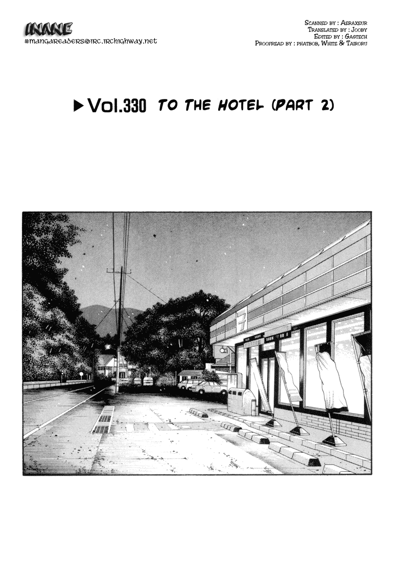 Initial D Chapter 330 page 1 - Chapter 330