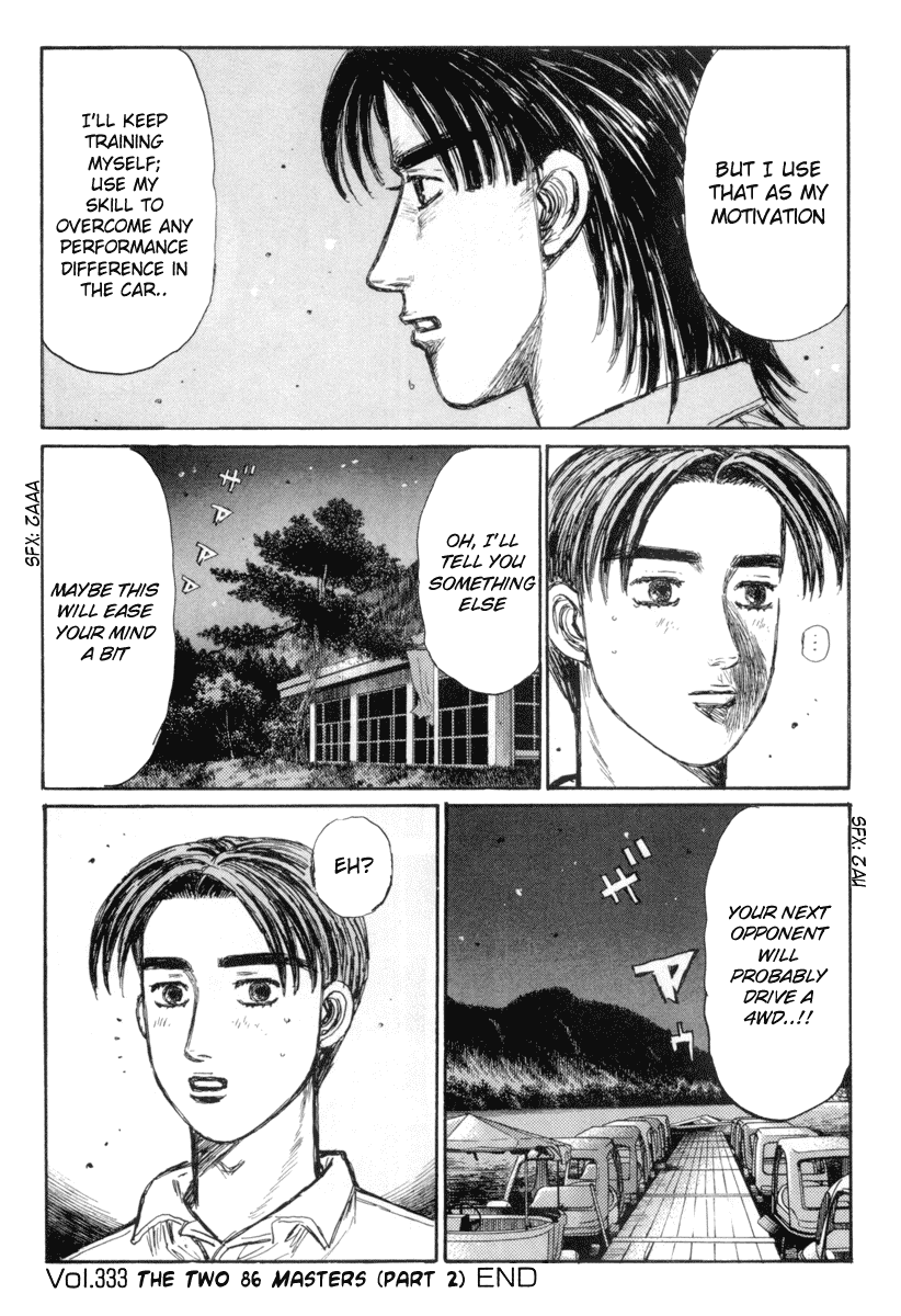 Initial D Chapter 333 page 10 - Chapter 333