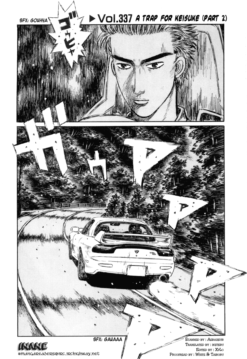 Initial D Chapter 337 page 1 - Chapter 337