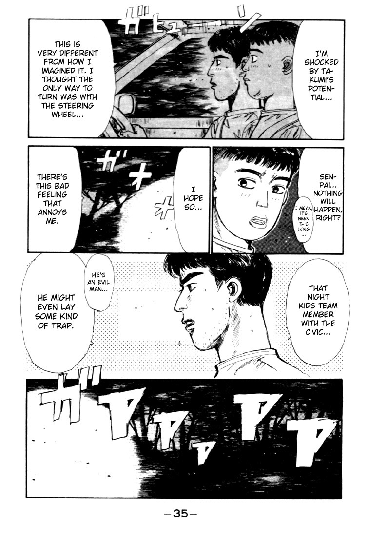Initial D Chapter 34 page 11 - Chapter 34: Panicking Shingo!