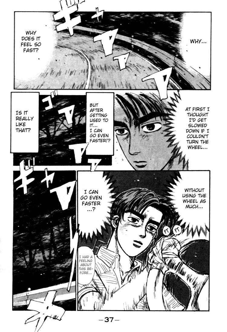 Initial D Chapter 34 page 13 - Chapter 34: Panicking Shingo!