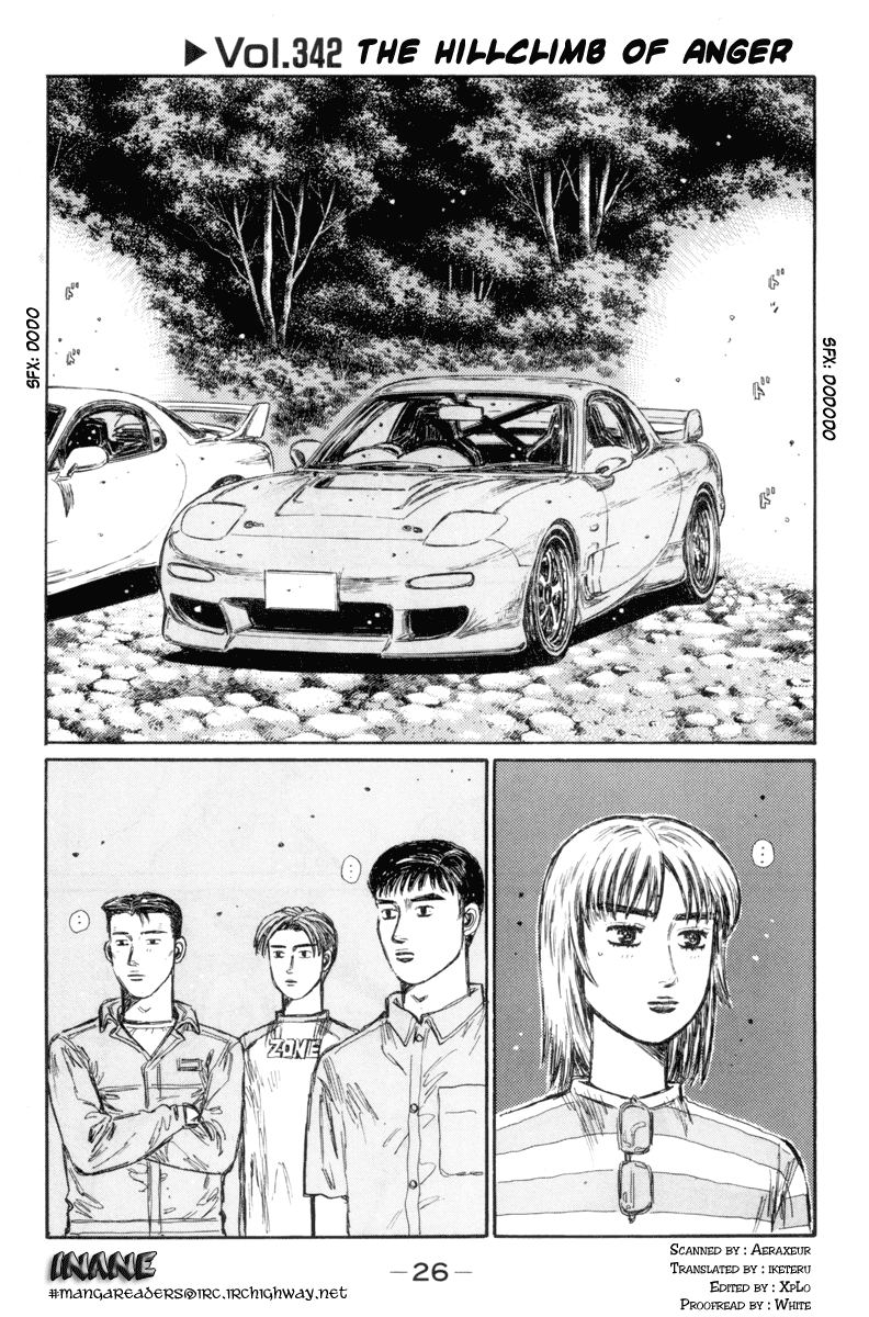 Initial D Chapter 342 page 1 - Chapter 342