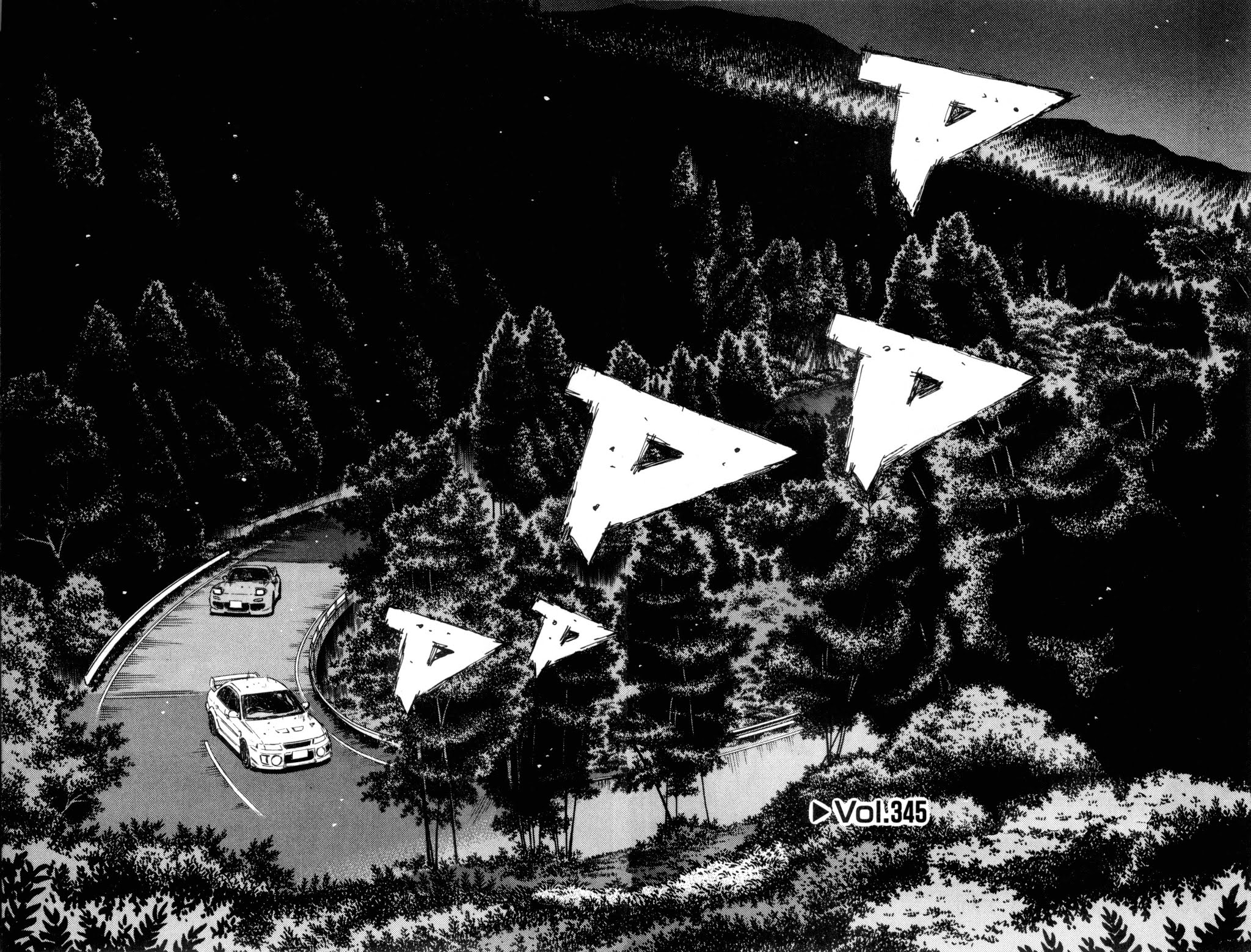 Initial D Chapter 345 page 2 - Chapter 345