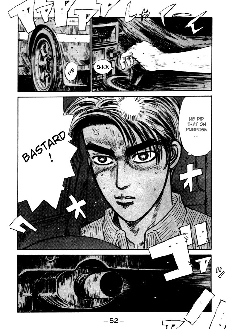 Initial D Chapter 35 page 8 - Chapter 35: Counter Attack! Art of Downhill!