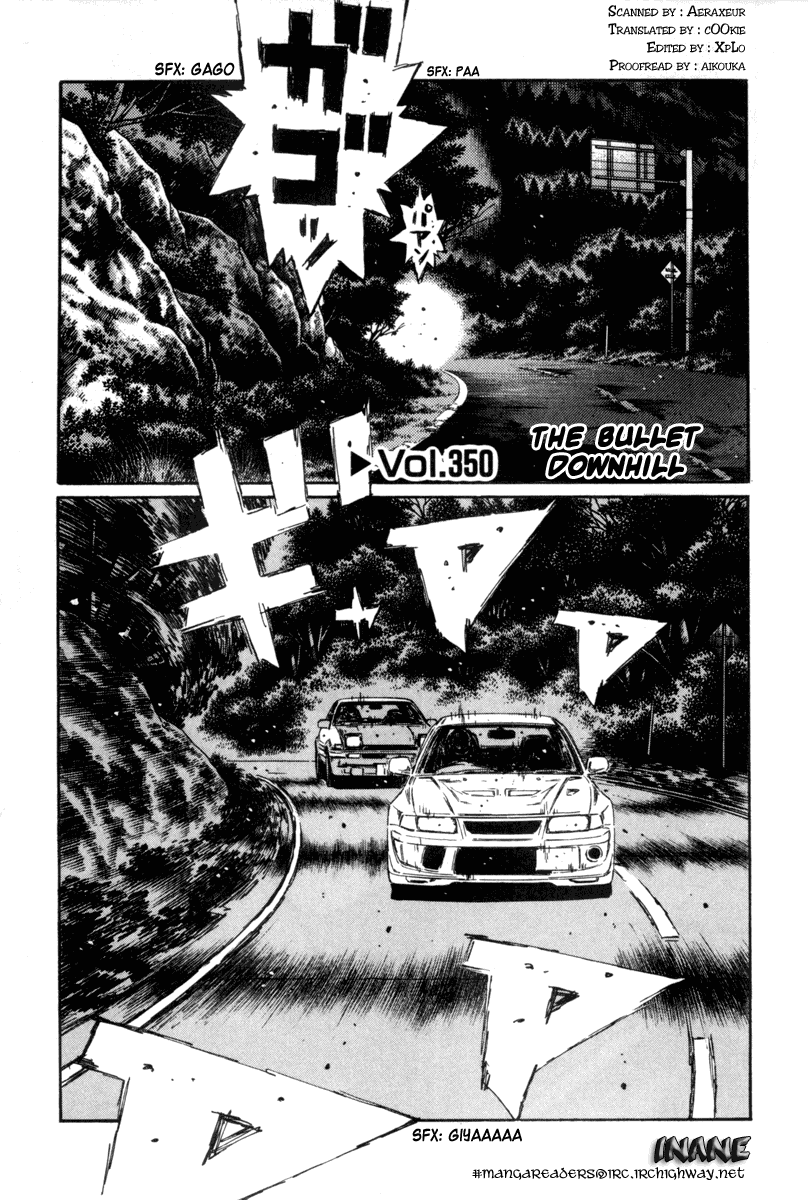 Initial D Chapter 350 page 1 - Chapter 350
