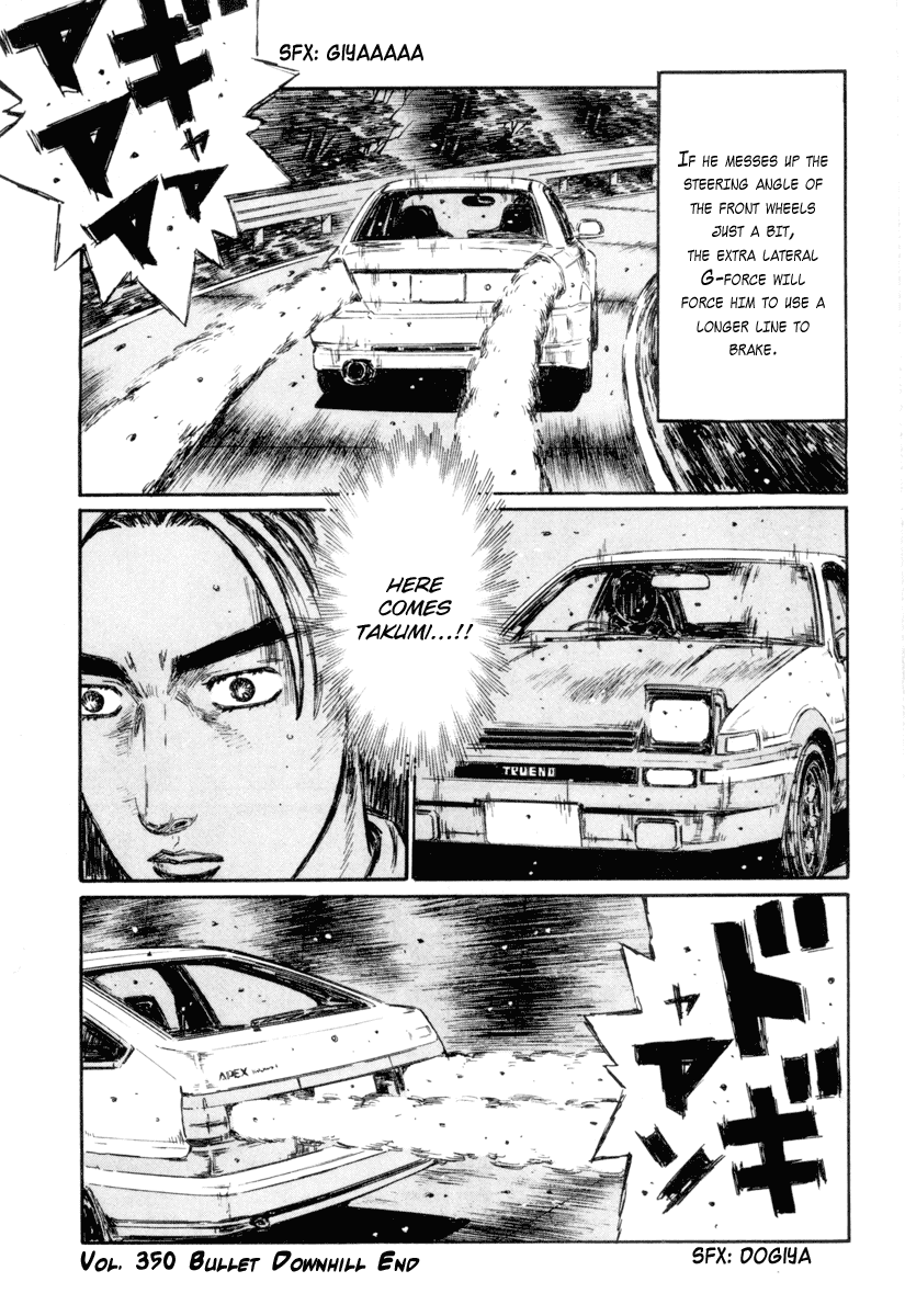 Initial D Chapter 350 page 13 - Chapter 350